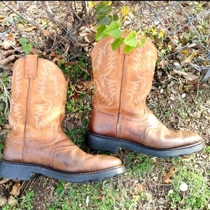 Ariat Leather Boots Men Size 11.5D
